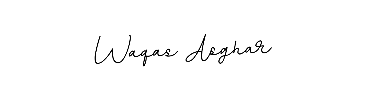 Design your own signature with our free online signature maker. With this signature software, you can create a handwritten (BallpointsItalic-DORy9) signature for name Waqas Asghar. Waqas Asghar signature style 11 images and pictures png