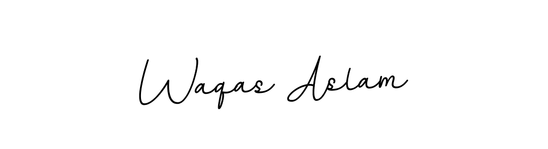 Make a beautiful signature design for name Waqas Aslam. Use this online signature maker to create a handwritten signature for free. Waqas Aslam signature style 11 images and pictures png