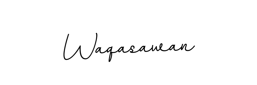How to make Waqasawan signature? BallpointsItalic-DORy9 is a professional autograph style. Create handwritten signature for Waqasawan name. Waqasawan signature style 11 images and pictures png