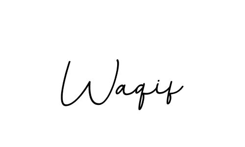 Also we have Waqif name is the best signature style. Create professional handwritten signature collection using BallpointsItalic-DORy9 autograph style. Waqif signature style 11 images and pictures png