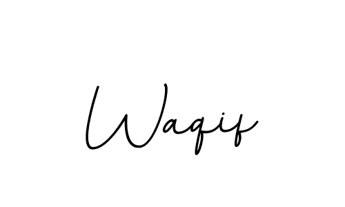 Also You can easily find your signature by using the search form. We will create Waqif name handwritten signature images for you free of cost using BallpointsItalic-DORy9 sign style. Waqif signature style 11 images and pictures png