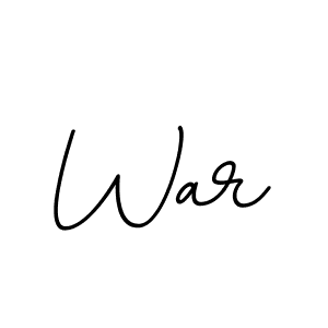 It looks lik you need a new signature style for name War. Design unique handwritten (BallpointsItalic-DORy9) signature with our free signature maker in just a few clicks. War signature style 11 images and pictures png