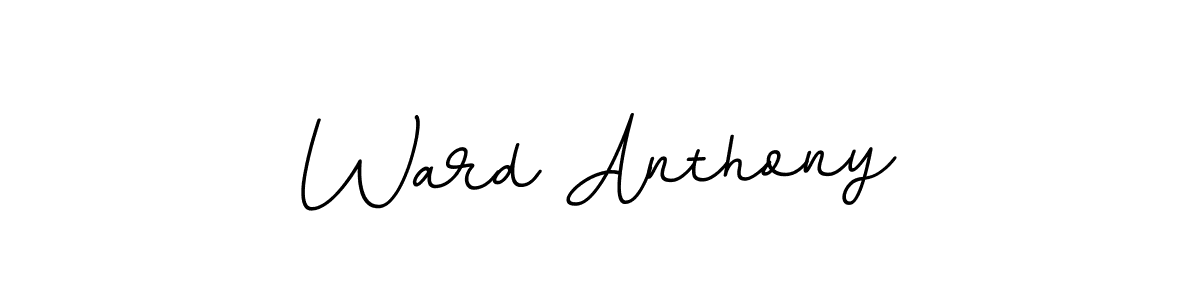 It looks lik you need a new signature style for name Ward Anthony. Design unique handwritten (BallpointsItalic-DORy9) signature with our free signature maker in just a few clicks. Ward Anthony signature style 11 images and pictures png