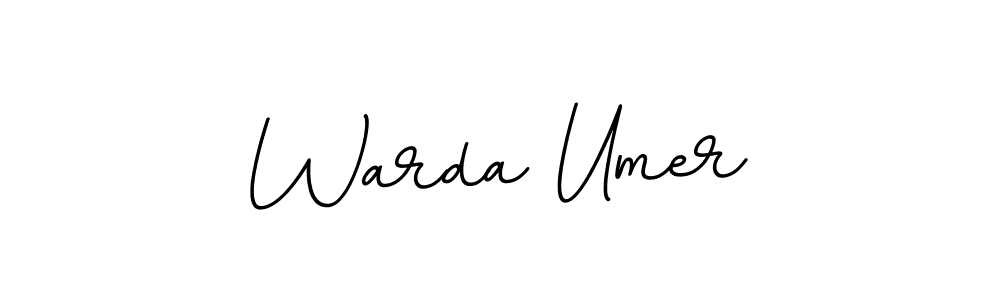 It looks lik you need a new signature style for name Warda Umer. Design unique handwritten (BallpointsItalic-DORy9) signature with our free signature maker in just a few clicks. Warda Umer signature style 11 images and pictures png