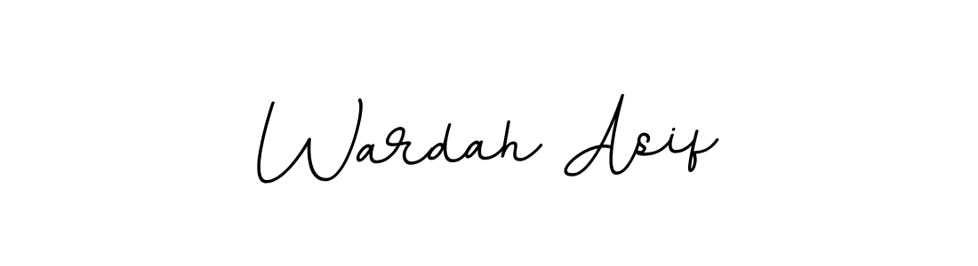 Make a beautiful signature design for name Wardah Asif. Use this online signature maker to create a handwritten signature for free. Wardah Asif signature style 11 images and pictures png