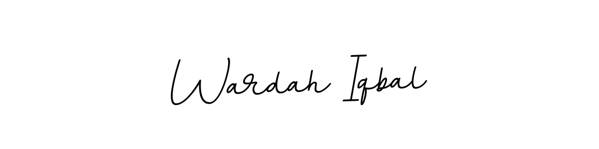 Also we have Wardah Iqbal name is the best signature style. Create professional handwritten signature collection using BallpointsItalic-DORy9 autograph style. Wardah Iqbal signature style 11 images and pictures png
