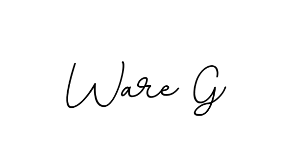 How to make Ware G name signature. Use BallpointsItalic-DORy9 style for creating short signs online. This is the latest handwritten sign. Ware G signature style 11 images and pictures png