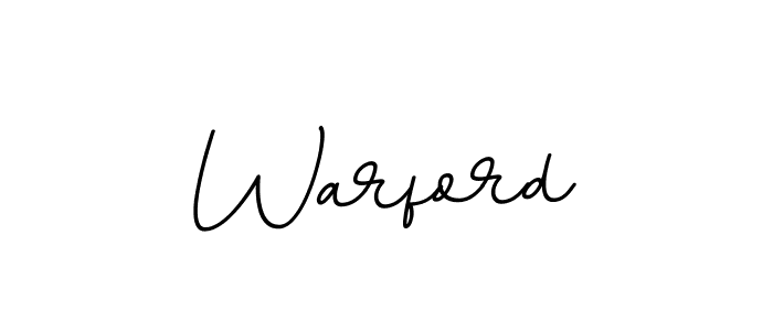 Warford stylish signature style. Best Handwritten Sign (BallpointsItalic-DORy9) for my name. Handwritten Signature Collection Ideas for my name Warford. Warford signature style 11 images and pictures png