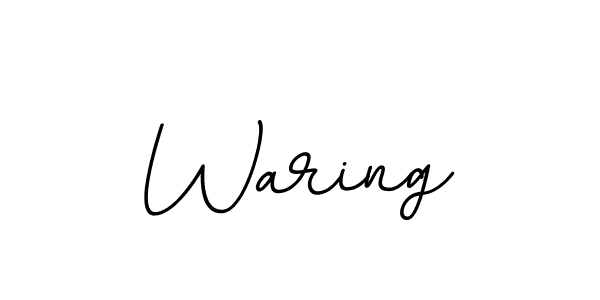 Also we have Waring name is the best signature style. Create professional handwritten signature collection using BallpointsItalic-DORy9 autograph style. Waring signature style 11 images and pictures png