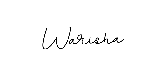 It looks lik you need a new signature style for name Warisha. Design unique handwritten (BallpointsItalic-DORy9) signature with our free signature maker in just a few clicks. Warisha signature style 11 images and pictures png