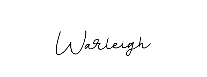 Use a signature maker to create a handwritten signature online. With this signature software, you can design (BallpointsItalic-DORy9) your own signature for name Warleigh. Warleigh signature style 11 images and pictures png