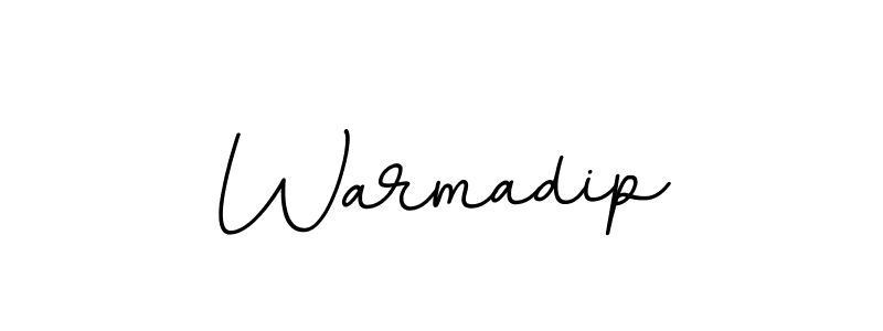 Create a beautiful signature design for name Warmadip. With this signature (BallpointsItalic-DORy9) fonts, you can make a handwritten signature for free. Warmadip signature style 11 images and pictures png