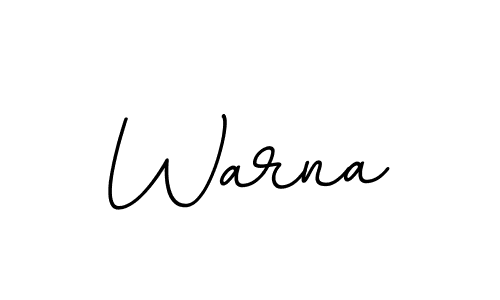 Use a signature maker to create a handwritten signature online. With this signature software, you can design (BallpointsItalic-DORy9) your own signature for name Warna. Warna signature style 11 images and pictures png