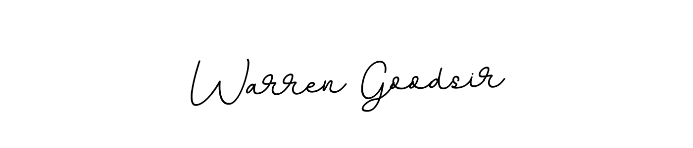 Design your own signature with our free online signature maker. With this signature software, you can create a handwritten (BallpointsItalic-DORy9) signature for name Warren Goodsir. Warren Goodsir signature style 11 images and pictures png