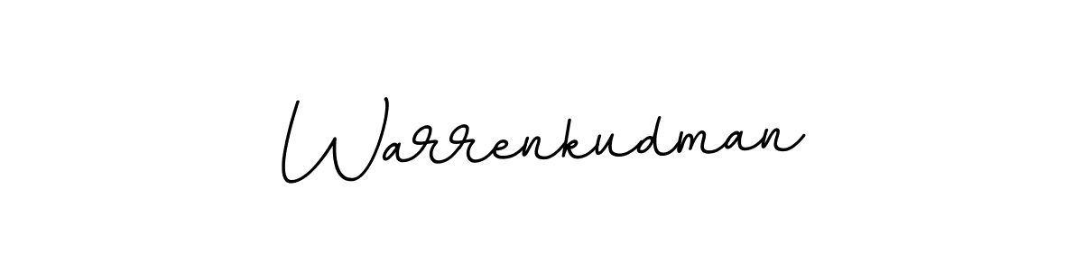 Design your own signature with our free online signature maker. With this signature software, you can create a handwritten (BallpointsItalic-DORy9) signature for name Warrenkudman. Warrenkudman signature style 11 images and pictures png