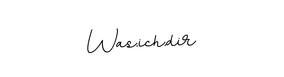 It looks lik you need a new signature style for name Was.ich.dir. Design unique handwritten (BallpointsItalic-DORy9) signature with our free signature maker in just a few clicks. Was.ich.dir signature style 11 images and pictures png