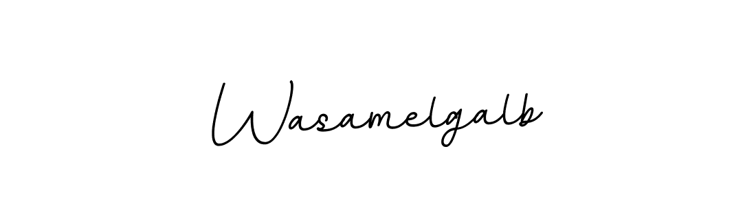 Use a signature maker to create a handwritten signature online. With this signature software, you can design (BallpointsItalic-DORy9) your own signature for name Wasamelgalb. Wasamelgalb signature style 11 images and pictures png