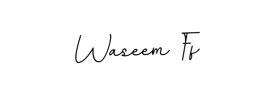 Also we have Waseem Ff name is the best signature style. Create professional handwritten signature collection using BallpointsItalic-DORy9 autograph style. Waseem Ff signature style 11 images and pictures png