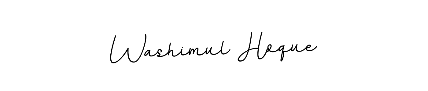 Washimul Hoque stylish signature style. Best Handwritten Sign (BallpointsItalic-DORy9) for my name. Handwritten Signature Collection Ideas for my name Washimul Hoque. Washimul Hoque signature style 11 images and pictures png