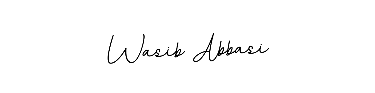 Wasib Abbasi stylish signature style. Best Handwritten Sign (BallpointsItalic-DORy9) for my name. Handwritten Signature Collection Ideas for my name Wasib Abbasi. Wasib Abbasi signature style 11 images and pictures png