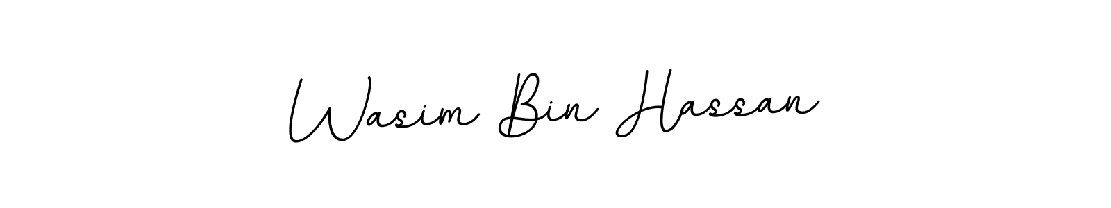 Make a beautiful signature design for name Wasim Bin Hassan. Use this online signature maker to create a handwritten signature for free. Wasim Bin Hassan signature style 11 images and pictures png