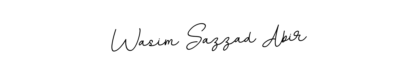 How to make Wasim Sazzad Abir signature? BallpointsItalic-DORy9 is a professional autograph style. Create handwritten signature for Wasim Sazzad Abir name. Wasim Sazzad Abir signature style 11 images and pictures png