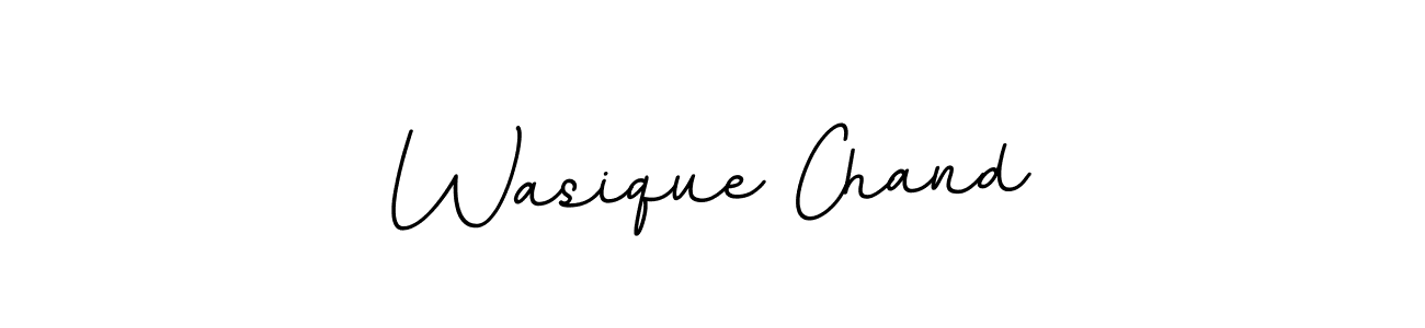 Also we have Wasique Chand name is the best signature style. Create professional handwritten signature collection using BallpointsItalic-DORy9 autograph style. Wasique Chand signature style 11 images and pictures png