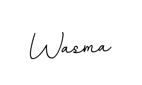 Also we have Wasma name is the best signature style. Create professional handwritten signature collection using BallpointsItalic-DORy9 autograph style. Wasma signature style 11 images and pictures png