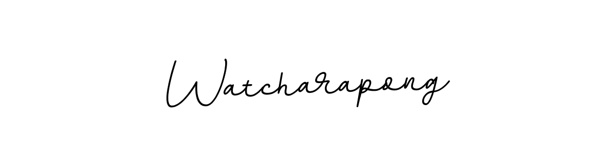 You can use this online signature creator to create a handwritten signature for the name Watcharapong. This is the best online autograph maker. Watcharapong signature style 11 images and pictures png