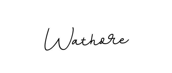 Also we have Wathore name is the best signature style. Create professional handwritten signature collection using BallpointsItalic-DORy9 autograph style. Wathore signature style 11 images and pictures png