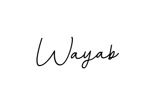 Also You can easily find your signature by using the search form. We will create Wayab name handwritten signature images for you free of cost using BallpointsItalic-DORy9 sign style. Wayab signature style 11 images and pictures png