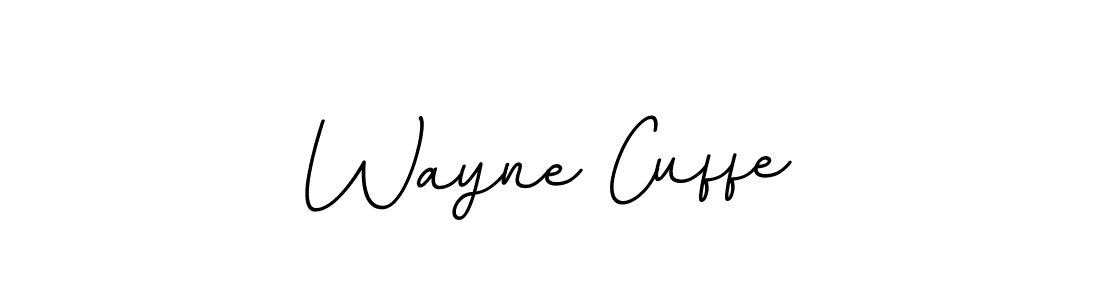 The best way (BallpointsItalic-DORy9) to make a short signature is to pick only two or three words in your name. The name Wayne Cuffe include a total of six letters. For converting this name. Wayne Cuffe signature style 11 images and pictures png