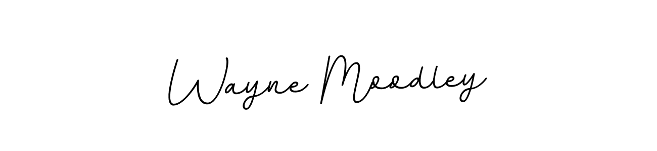 Design your own signature with our free online signature maker. With this signature software, you can create a handwritten (BallpointsItalic-DORy9) signature for name Wayne Moodley. Wayne Moodley signature style 11 images and pictures png