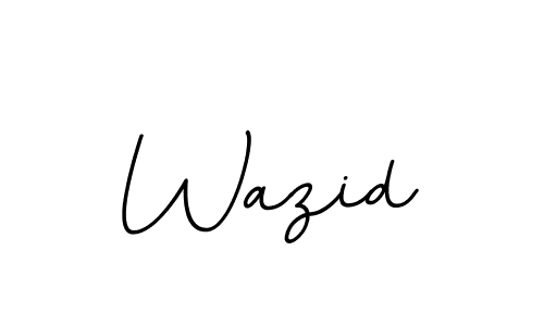 Wazid stylish signature style. Best Handwritten Sign (BallpointsItalic-DORy9) for my name. Handwritten Signature Collection Ideas for my name Wazid. Wazid signature style 11 images and pictures png