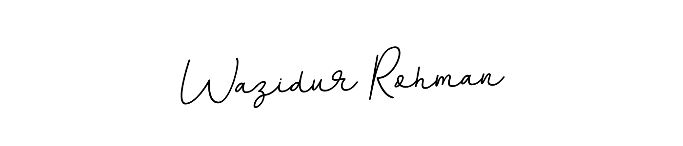 Also we have Wazidur Rohman name is the best signature style. Create professional handwritten signature collection using BallpointsItalic-DORy9 autograph style. Wazidur Rohman signature style 11 images and pictures png