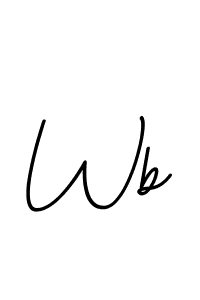 Wb stylish signature style. Best Handwritten Sign (BallpointsItalic-DORy9) for my name. Handwritten Signature Collection Ideas for my name Wb. Wb signature style 11 images and pictures png