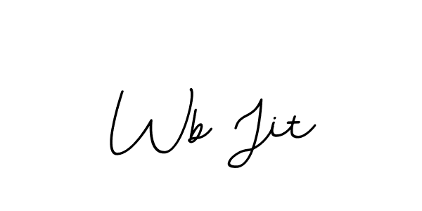 How to Draw Wb Jit signature style? BallpointsItalic-DORy9 is a latest design signature styles for name Wb Jit. Wb Jit signature style 11 images and pictures png