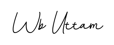 Build your personal autograph collection for name Wb Uttam with BallpointsItalic-DORy9 design. Browse, select, and save your favorites. Wb Uttam signature style 11 images and pictures png