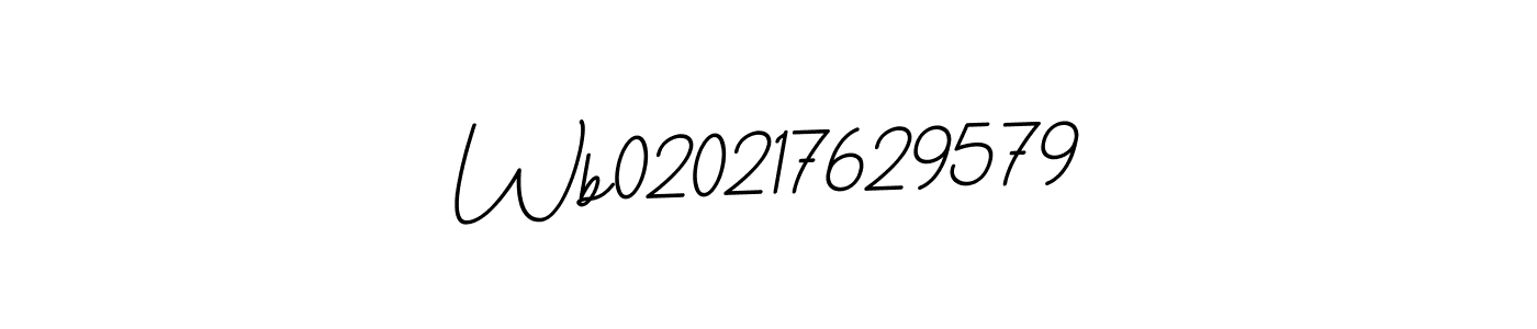 Best and Professional Signature Style for Wb020217629579. BallpointsItalic-DORy9 Best Signature Style Collection. Wb020217629579 signature style 11 images and pictures png