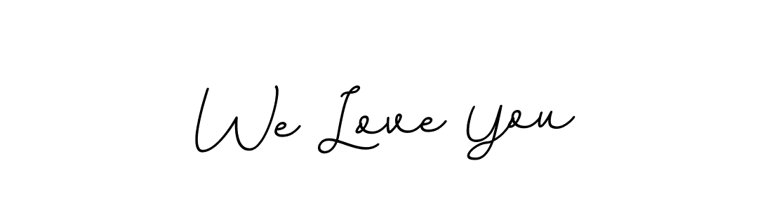 Make a beautiful signature design for name We Love You. With this signature (BallpointsItalic-DORy9) style, you can create a handwritten signature for free. We Love You signature style 11 images and pictures png