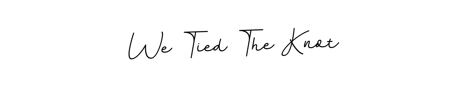 Best and Professional Signature Style for We Tied The Knot. BallpointsItalic-DORy9 Best Signature Style Collection. We Tied The Knot signature style 11 images and pictures png