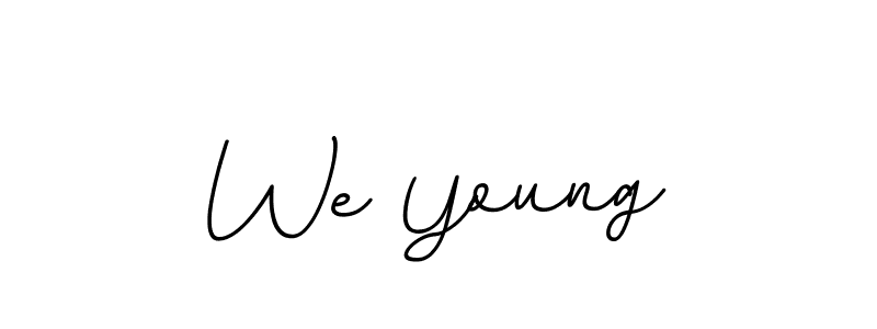 Check out images of Autograph of We Young name. Actor We Young Signature Style. BallpointsItalic-DORy9 is a professional sign style online. We Young signature style 11 images and pictures png