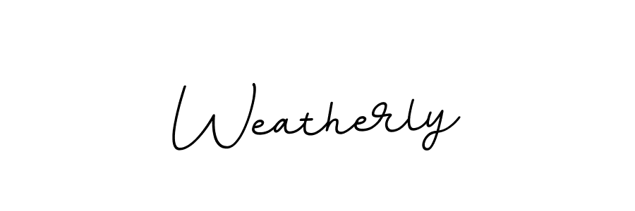 How to make Weatherly signature? BallpointsItalic-DORy9 is a professional autograph style. Create handwritten signature for Weatherly name. Weatherly signature style 11 images and pictures png