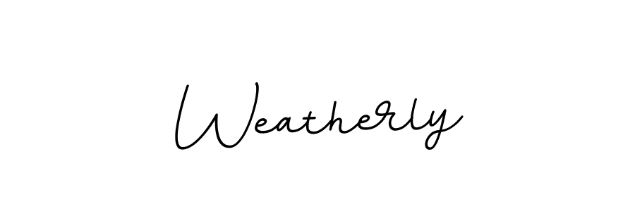 How to make Weatherly signature? BallpointsItalic-DORy9 is a professional autograph style. Create handwritten signature for Weatherly name. Weatherly signature style 11 images and pictures png