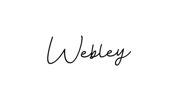 Design your own signature with our free online signature maker. With this signature software, you can create a handwritten (BallpointsItalic-DORy9) signature for name Webley. Webley signature style 11 images and pictures png