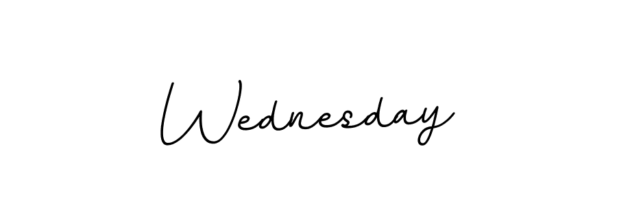 How to make Wednesday signature? BallpointsItalic-DORy9 is a professional autograph style. Create handwritten signature for Wednesday name. Wednesday signature style 11 images and pictures png