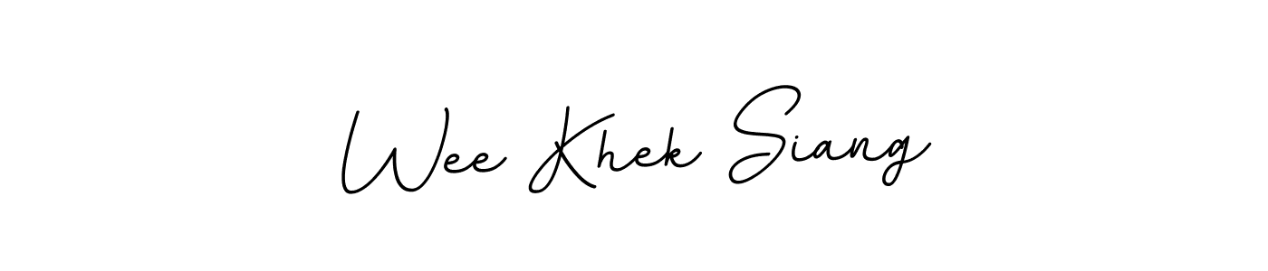 if you are searching for the best signature style for your name Wee Khek Siang. so please give up your signature search. here we have designed multiple signature styles  using BallpointsItalic-DORy9. Wee Khek Siang signature style 11 images and pictures png