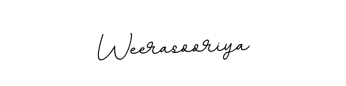 How to make Weerasooriya signature? BallpointsItalic-DORy9 is a professional autograph style. Create handwritten signature for Weerasooriya name. Weerasooriya signature style 11 images and pictures png