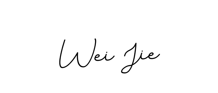 Also You can easily find your signature by using the search form. We will create Wei Jie name handwritten signature images for you free of cost using BallpointsItalic-DORy9 sign style. Wei Jie signature style 11 images and pictures png