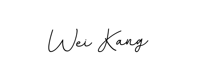 The best way (BallpointsItalic-DORy9) to make a short signature is to pick only two or three words in your name. The name Wei Kang include a total of six letters. For converting this name. Wei Kang signature style 11 images and pictures png